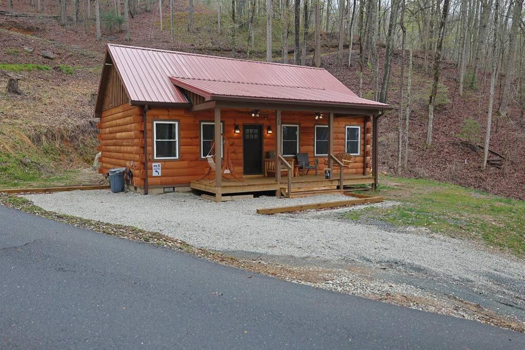 Rustic Modern Cabin With Hot Tub Near Rafting And Great Smokey Mountains Bryson City Exterior foto