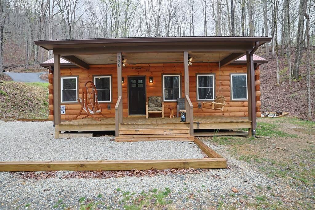 Rustic Modern Cabin With Hot Tub Near Rafting And Great Smokey Mountains Bryson City Exterior foto